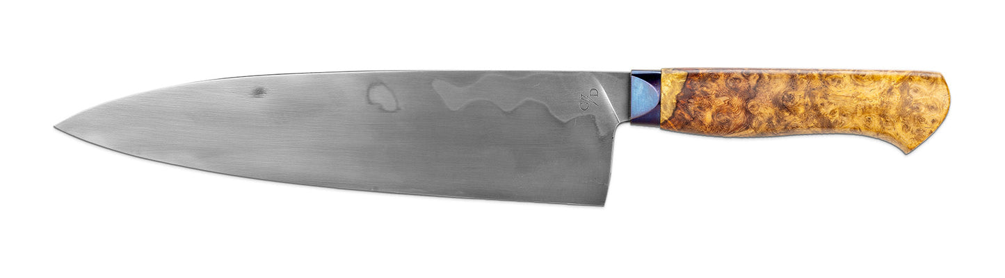 Corey Dunlap - Custom W2 9" Chef Knife