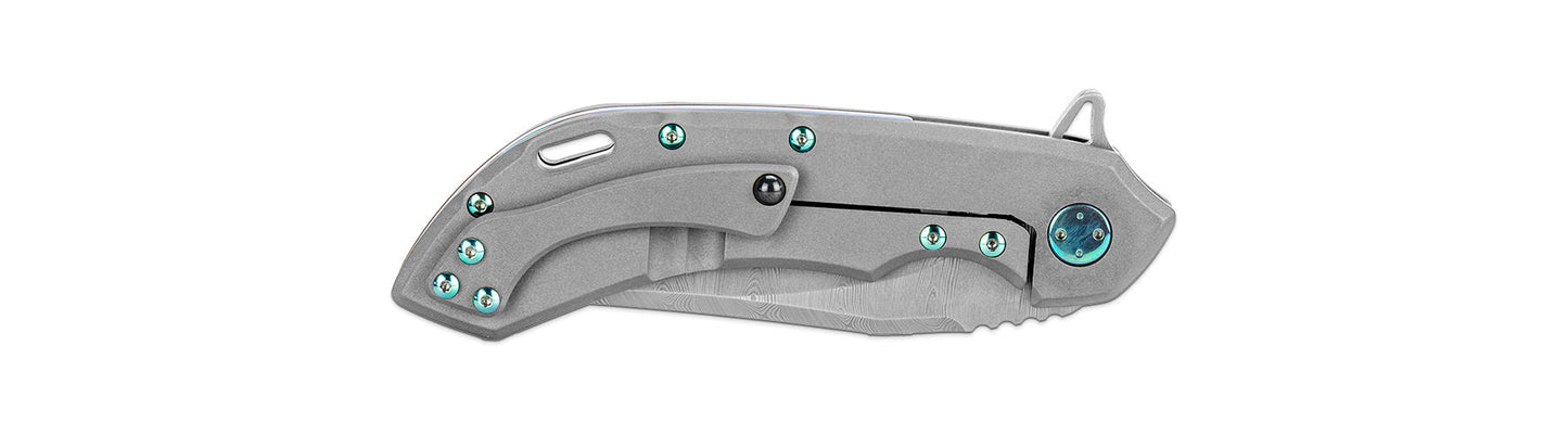 Olamic Cutlery - Wayfarer 247 Damasteel #04