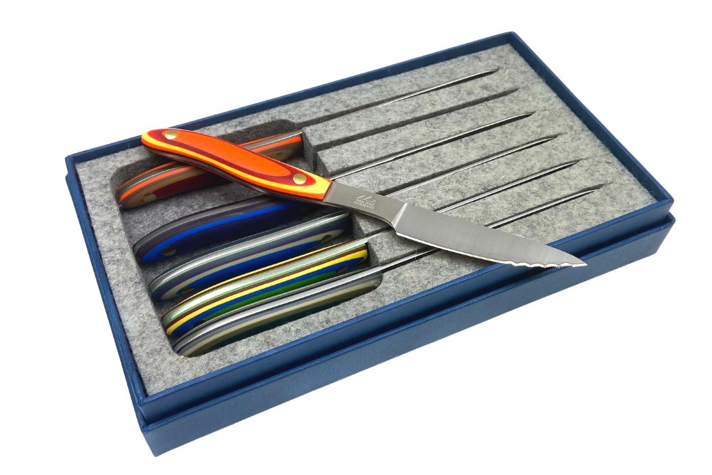 G-Fusion 6pc Steak Knife Set (Mix & Match)