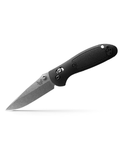 Benchmade Mini Griptilian Black Grivory Drop Point 556-S30V