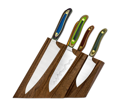 Arete Block & 7pc Knife Set.