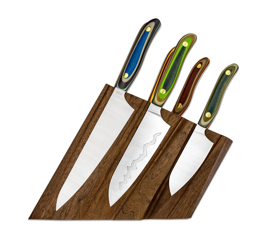 Arete Block & 7pc Knife Set.