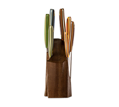 Arete Block & 7pc Knife Set.