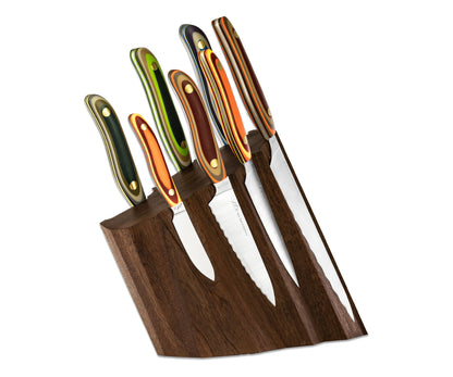 Arete Block & 7pc Knife Set.