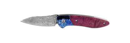 Glory Folder Semi-Custom #141 Mango - Timascus - Thor Damasteel