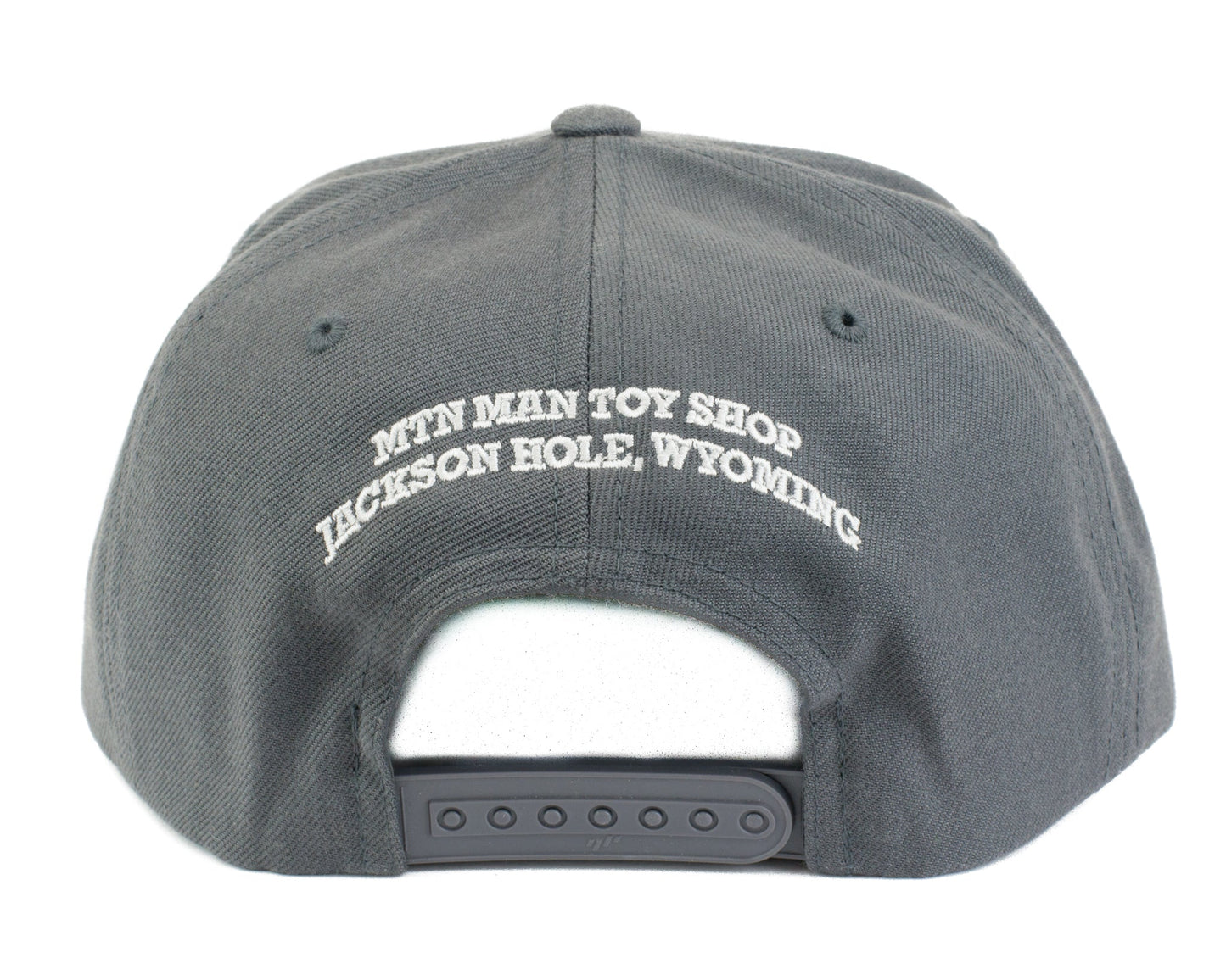 Dark Grey Flat Brim Hat - Vintage MMTS Logo