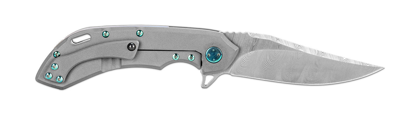 Olamic Cutlery - Wayfarer 247 Damasteel #04