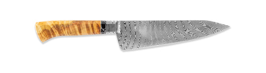 Orr Customs - 7" Integral Damascus Chef Knife