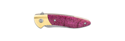 Glory Folder Semi-Custom #145 Mango - Brass - Thor Damasteel