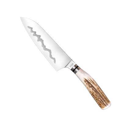 Elk Antler Teton Edge Santoku
