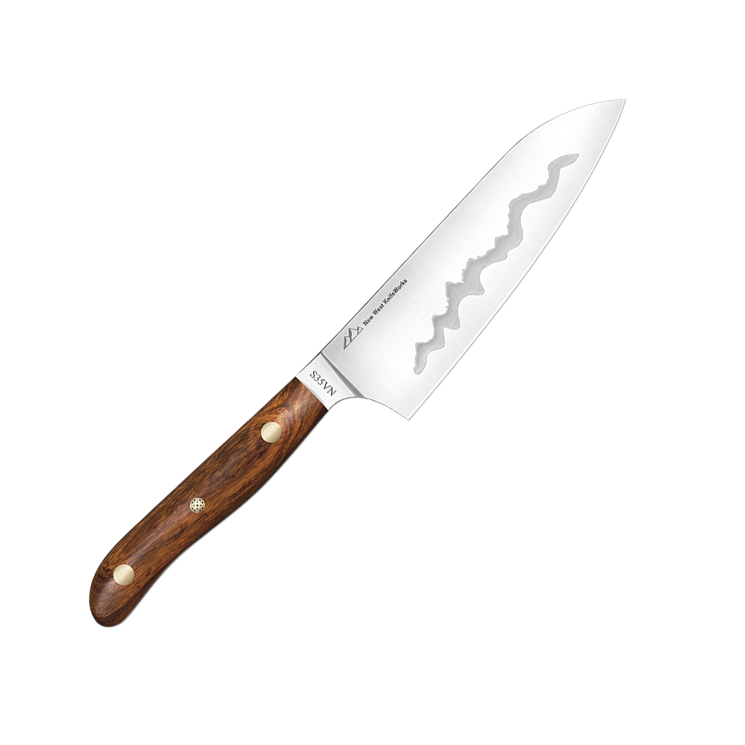 7" Teton Edge Santoku Ironwood