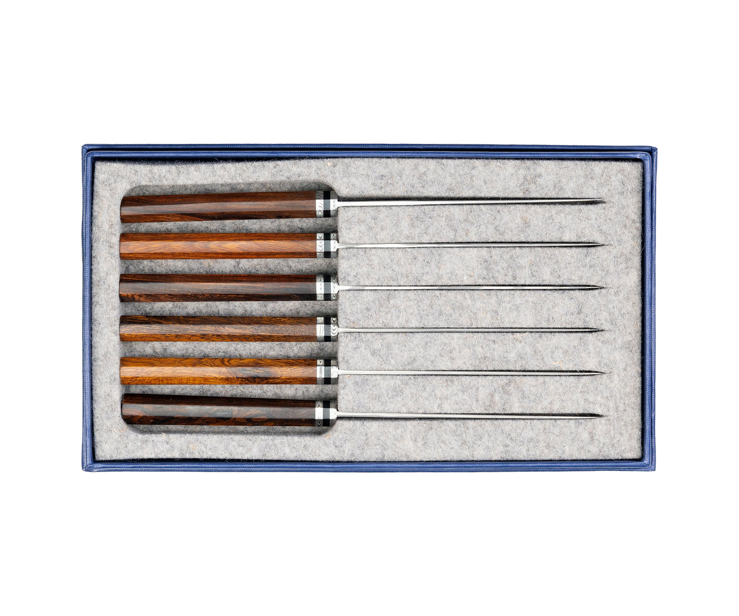 Flowing Schorl- Steak Knives