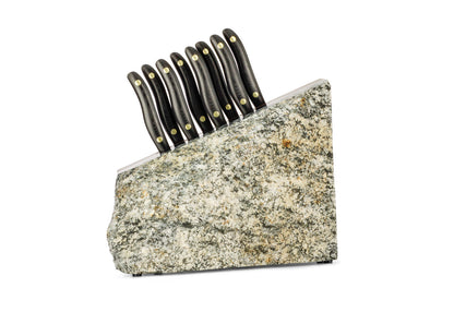 Okapi 8pc Steak Rock Block
