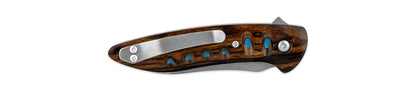 Saddleback Glory Folder - Ironwood & Blue Liner